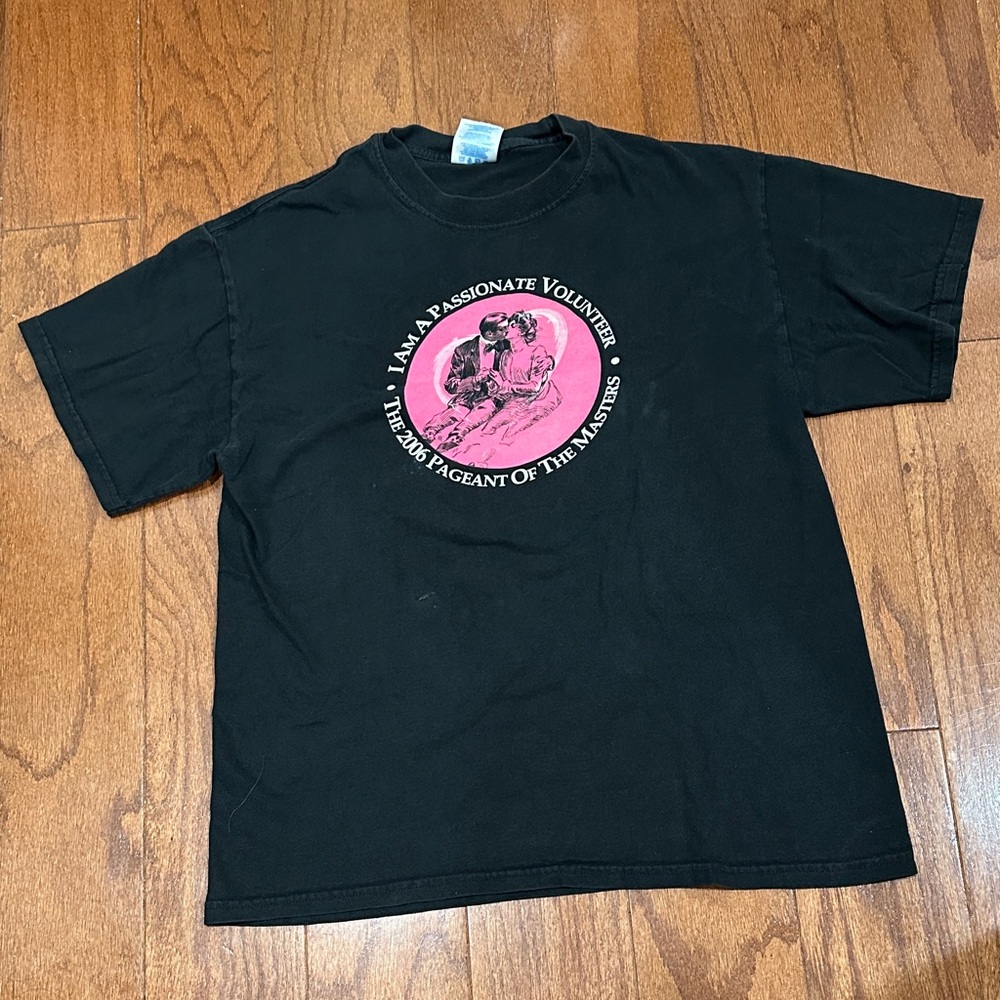 Laguna Beach Pageant of the Masters Black Graphic volunteer T-Shirt